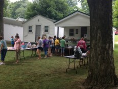 The yearly auction raises money for missions.